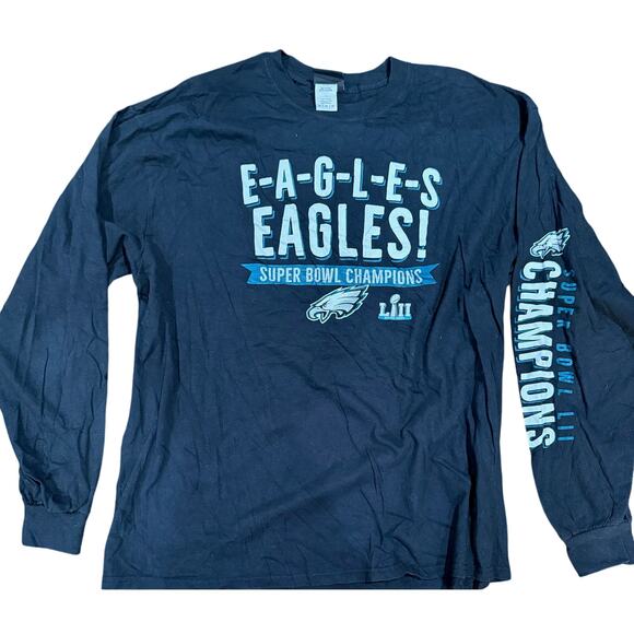 Unbranded Other - Vintage Tees - NFL Super Bowl LII Philadelphia Eagles Graphic Tee*SZ XL